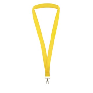 Lanyards para acreditaciones con mosquetón metálico